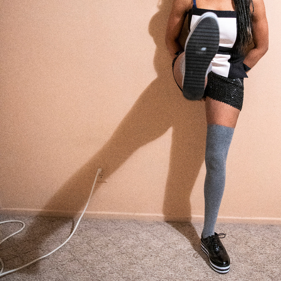 Aldo Wadolia Black+White Patent Platform Sneakers - Picture 3 of 8